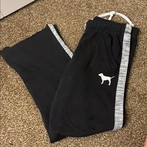 PINK Black Sweatpants